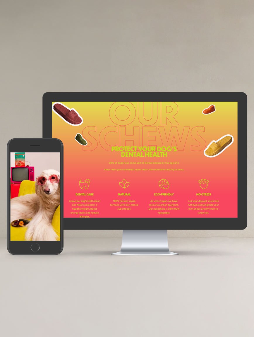 Schews Website and Branding